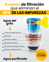 Filtro purificador para agua de grifo / Carbón Activado 💧🚿- ENVÍO GRATIS