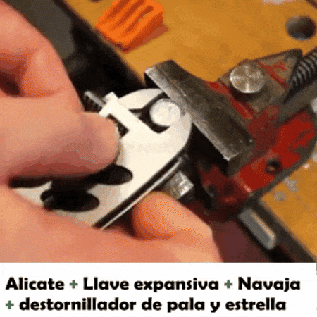 HERRAMIENTA MULTIUSOS 5 EN 1 (REEMPLAZA 5 HERRAMIENTAS DIFERENTES) 🤩⚒️🔧 - ENVÍO GRATIS