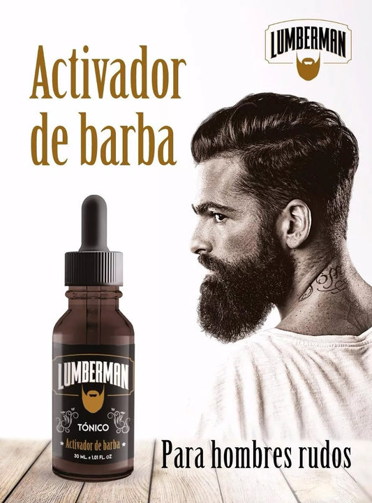 TÓNICO ACTIVADOR DE BARBA - ENVÍO GRATIS 😱