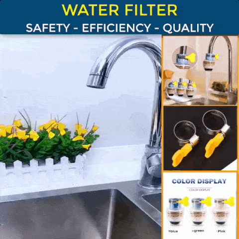 Filtro Purificador de agua para grifo de cocina + envío gratis